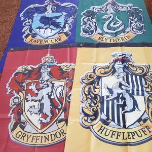 Harry Potter House Banners set of 4
